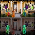 thumbnail image 4 of Payaso reflectante Fjoron de Yard Signs para Halloween, 84,3 x 30 cm, 2 unidades, 4 of 7