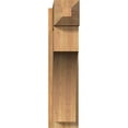 thumbnail image 2 of Ekena Millwork 8"W x 28"D x 32"H Westlake Rough Sawn Craftsman Outlooker, Western Red Cedar, 2 of 4