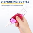 thumbnail image 4 of Uxcell Plastic Dispensing Bottle 30ml (1oz), 3 Pcs Squeeze Bottles for Liquids with Twist Cap, Transparent/White, 4 of 6