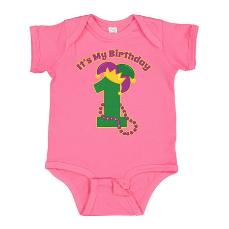 

Inktastic Mardi Gras 1st Birthday Gift Baby Boy or Baby Girl Bodysuit