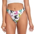 thumbnail image 1 of Fotbe Funny Chicken Tanga Sin Costuras para Mujer con Estampado – Panties Invisibles, Transpirables y Cómodos para Uso Diario-X-Small, 1 of 6