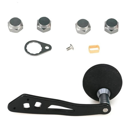 SIEYIO Fishing Reel Handle Durable Alloy Spinning Reel Handle Knob Grip Part for Round Baitcast Fishing Reel Handle Replacement