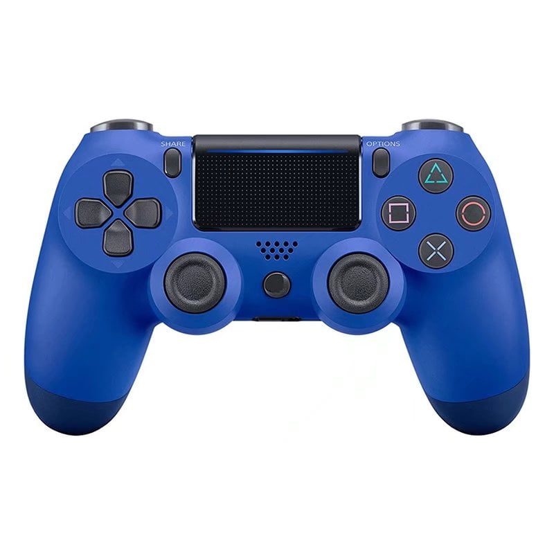 Blue PS4 Wireless Vibrate Game Controller Handle Dual Double Shock for PS4 8 Colors (Blue)