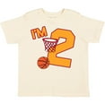 thumbnail image 3 of Inktastic Im Two Second Birthday Basketball Boys or Girls Toddler T-Shirt, 3 of 5