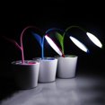 thumbnail image 4 of USB Charging Desk Lamp with Touch LED and Plant Pencil Holder, 4 of 5