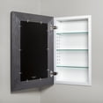 thumbnail image 2 of 14x24 Rustic Gray Mirrored Medicine Cabinet by Fox Hollow Furnishings, 2 of 2