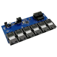 thumbnail image 4 of 7F1E Fast Ethernet Switch Converter PCB 20KM Ethernet Fiber Optical Media Converter Single Mode 1 RJ45 7 SC Fiber Port, 4 of 8