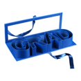 thumbnail image 2 of DOMELAY Graduation Flower Box with Lid Portable Container Decorative Empty Container Blue, 2 of 9