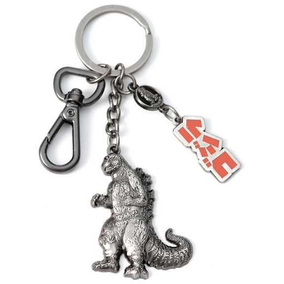 Godzilla Metal Keychain