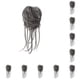 thumbnail image 3 of Soidarity Peinado multiusos con moño de cola de caballo de fibra, esencial para mujeres con estilos novedosos y únicos, cabello rizado 4/60 4/60 10Conjunto, 3 of 6