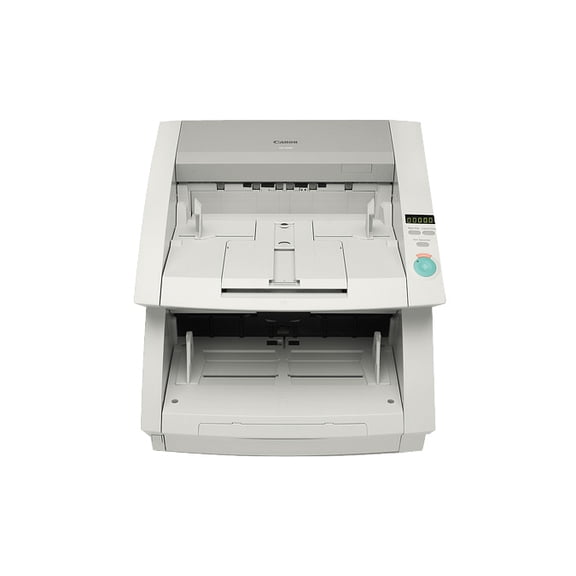 Restored Canon DR-7580 Duplex Document Scanner – 75 PPM, 600 dpi, 500-Sheet Feeder, USB 2.0/SCSI-II - 013803053821 (Refurbished)