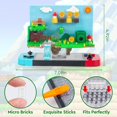 thumbnail image 3 of Vziimo Super Game Building Sets Geniales Kits De Bloques De Construcción para Adultos Modelo De Escena De Anime 3D Idea Creativa Regalo para Niños Adolescentes Niños Mayores De 8 Años (1256 Piezas), 3 of 5
