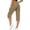 *Beige, variant on VBVC Women's Button Fly Cargo Capri PantsLightweight Cropped Jogger Trousers For Women,Ladies Summer Outdoor Sweatpants with Multi Pockets,Beige,S-3XL