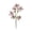 Pink, variant on 7 Head Artificial Butterfly Bouquet, 7 Head Silk Flower Butterfly Fake Floral Bouquet, Spring Decor Outdoor Garden Floral Ornament, Decor for Window Display and Party