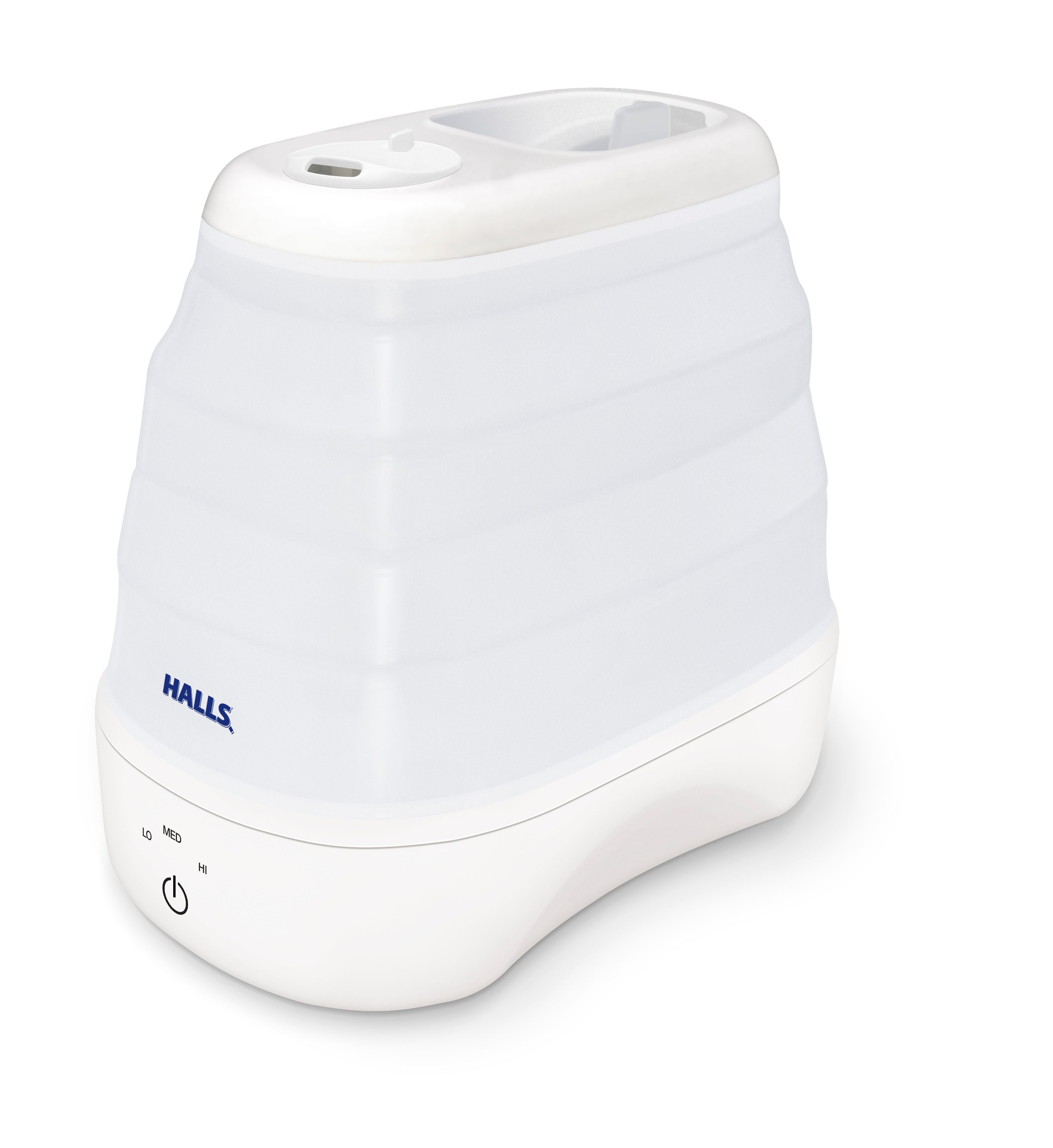 (2 pack) Crane x HALLS® Collapsible Cool Mist Humidifier, 3.5L/1 Gallon, White