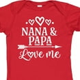 thumbnail image 4 of Inktastic Nana Papa Love Me Grandkids Boys or Girls Baby Bodysuit, 4 of 5