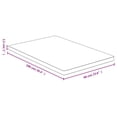 thumbnail image 2 of vidaXL Table Top 60x100x2.5 cm Bamboo, 2 of 2