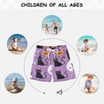 thumbnail image 6 of FORMRS Boys Swim Trunks Quick Dry Mesh Liner Boardshorts Sizes XS-XL, Purple Halloween Pattern, 6 of 7