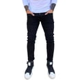 thumbnail image 3 of Ketyyh-chn99 Baggy Jeans Men Relaxed Fit Lounge Pants Men's Slim Fit Skinny Stretch Comfy Denim Jeans Pants Black,32, 3 of 5