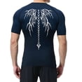 thumbnail image 4 of Hmhnsya Mens Compression Shirt Rash guard Fitness For Men Gym Sports T-Shirt Running Sweatshirt Outdoor Mountaineering Training, 4 of 7