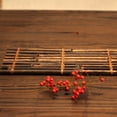 thumbnail image 1 of Balsa de bambú para té, mesa de té artesanal, accesorios de juego de té de bambú, bandeja de mesa de té de alta capacidad, 1 of 8