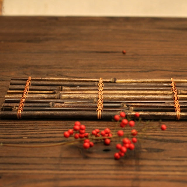 Balsa de bambú para té, mesa de té artesanal, accesorios de juego de té de bambú, bandeja de mesa de té de alta capacidad