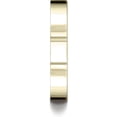 thumbnail image 3 of Mens 14K Yellow Gold, 4.0mm Flat Comfort-Fit Wedding Band (sz 4), 3 of 3