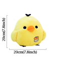 thumbnail image 3 of Follure Creative And Novel Cartoon Chick Doll Yellow Chick Cute Plush Toy Gift, 3 of 5
