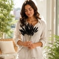 thumbnail image 4 of chaungfeng 17" Artificial Bunny Tails Dried Flowers, 20 Pcs Faux Dried Lagurus Ovatus, Dried Black Pampas Grass Decor for Farmhouse Flower Arrangements Wedding Home Boho Party Decorations, 4 of 8