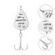 thumbnail image 2 of 1 anzuelo de señuelo de pesca personalizado, anzuelo de pesca grabado, señuelo, regalo del Día del Padre, 2 of 4