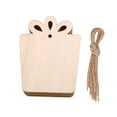 thumbnail image 5 of CATIEBYE 10-Piece Khaki Wooden Christmas Decorations Set for Festive Holiday Home Décor, 5 of 8
