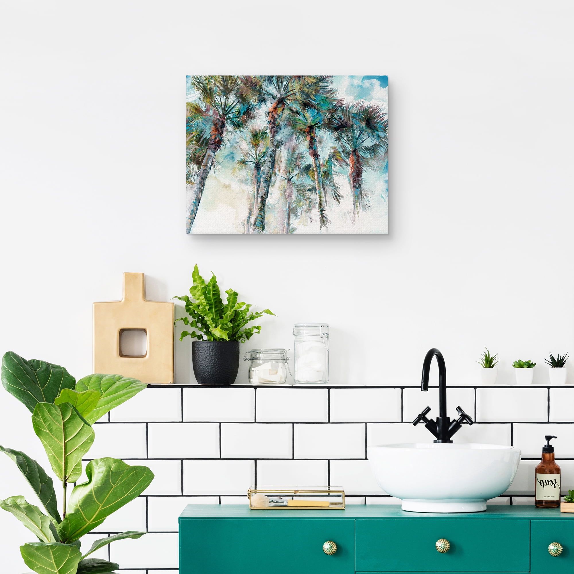 Island Time by Studio Arts Canvas Art Print, 1.5" x 36"