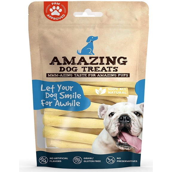 6" Cow Tails for Dogs (Regular, Thick, and Bone)