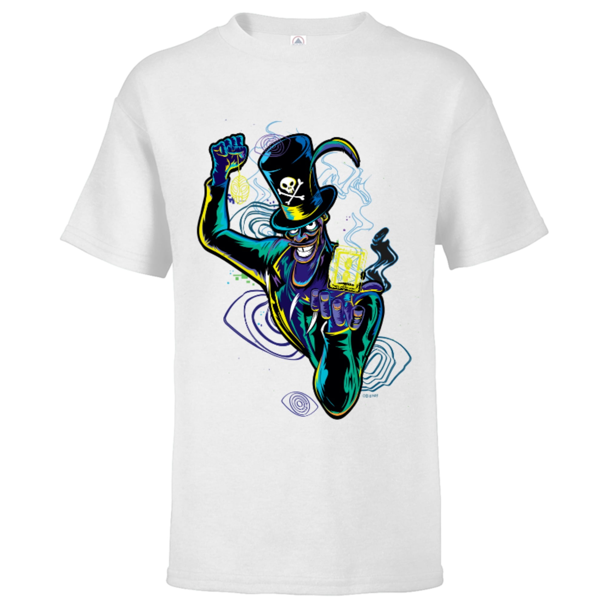 attribut pilot Uskyldig Disney Villains Dr. Facilier Voodoo Magic - Short Sleeve T-Shirt for Kids -  Customized-White - Walmart.com
