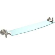 Retro Dot 24" Glass Shelf (Build to Order)