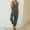 Dark Gray, variant on Babysbule Long Pants for Women Womens Fashion Ethnic Style Solid Buttons Pocket Suspender Long Jumpsuit