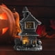 thumbnail image 3 of Hengsof - Juego de accesorios para Halloween Village, figuras en miniatura de Halloween, adornos para casas, ramas desnudas, lápidas LED, estatuas de calabazas esqueléticas, arañas falsas, decoración, 3 of 4