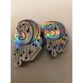 thumbnail image 4 of Custom Holographic Stickers Die Cut Stickers Waterproof Vinyl Personalized, 4 of 4