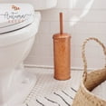 thumbnail image 2 of Autumn Alley Toilet Bowl Brush and Holder Bathroom Accessories, Bathroom Toilet Brush for Modern Farmhouse Bathroom Decor, Standing Rustic Toilet Bowl Brush with Holder, Bathroom Decor Sets, Copper, 2 of 9