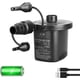 thumbnail image 1 of Electric Air Pump, Fast Fill Rechargeable Battery Inflator for Inflating and Deflation, Air Mattress Inflator, 3 Nozzles Included (USB Adapter: 5V), 1 of 5