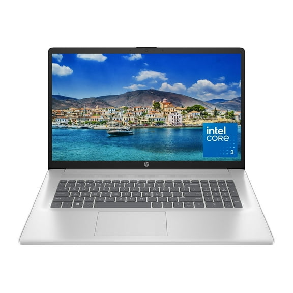 HP 17-CN400 Laptop | 17" 1600x900 HD  | Core 7 - 150U - 256GB SSD Hard Drive - 8GB RAM | 10 cores @ 5.4 GHz Win 11 Home Black