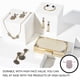 thumbnail image 4 of Minnieouse 50 Uds bolsa de joyería con cordón de doble cara bolsa de elevación de pila regalos adornos de franela redonda embalaje de joyería boda Ropa, zapatos y accesorios Miscelánea Gris Minnieouse AP015690-03, 4 of 6