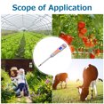 thumbnail image 4 of Soil Tester 3 in 1 Multifunction EC/ TDS/ Temperature Digital Soil Test Probe Meter with Backlight Screen Portable Soil Salinity Tester for Greenhouse Garden Farm Orchard, 4 of 7