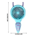 thumbnail image 6 of XGFHYJEH Hand Held Fan, Mini Fan Handheld, Hand Held Fan Rechargeable, Portable Folding Hand Held Cooling Fan, 6 of 6