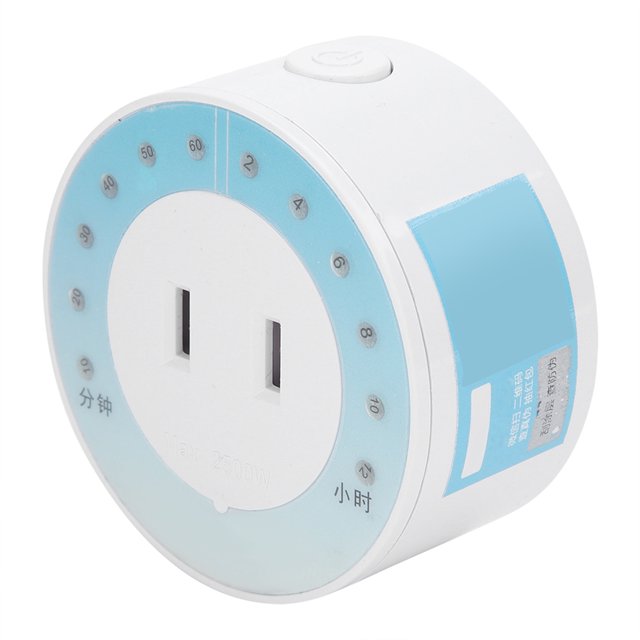 Mini Outlet Timer , Household Electric Appliances Socket for Phone Light Pop Timer US Plug 110V-220V