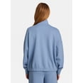 thumbnail image 3 of Reebok Women's Momentum 1/2 Zip Sweatshirt, Sizes XS-4X, 3 of 7