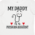 thumbnail image 4 of Inktastic Physician Assistant Daddy Baby Boys or Girls Toddler T-Shirt, 4 of 5