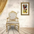 thumbnail image 3 of Retrobot 18x32 Gold Ornate Wood Framed with Double Matting Museum Art Print Titled - Nando - Il Robot a Telecomando, 3 of 4