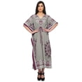 thumbnail image 1 of Moomaya Kaftan de Plage, Paréo de Bikini, Robe Longue Maxi Caftan pour Femmes, 1 of 6