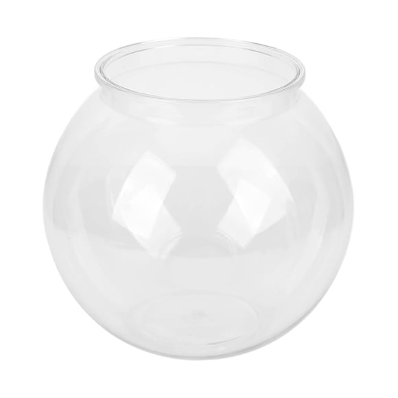 Fish Bowls, Plastic Style Heavy Duty Small Round Fish Break Proof For Party Favors For Desk L